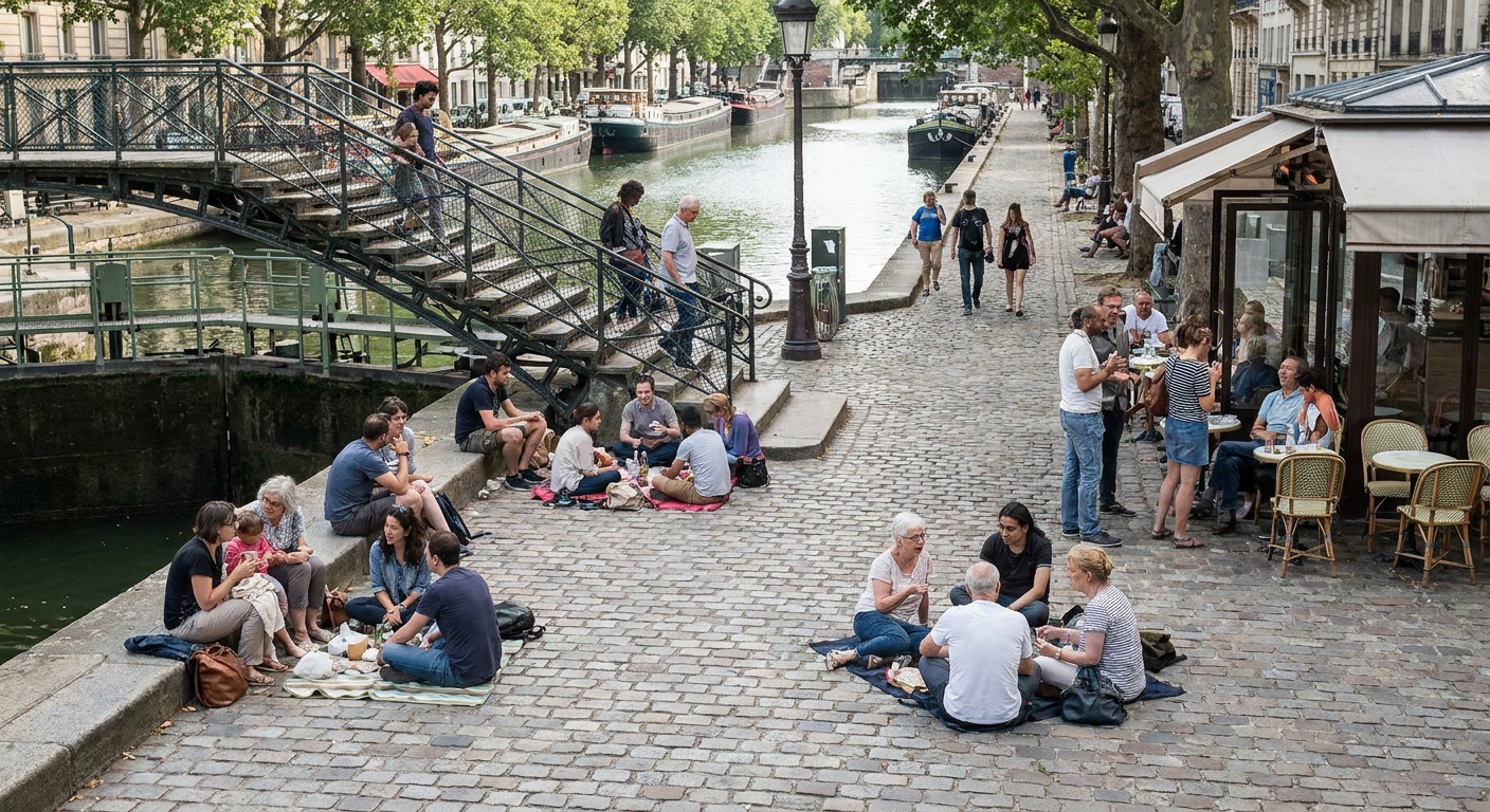 Families Discover 5 Must-Do Activities Along Canal Saint-Martin