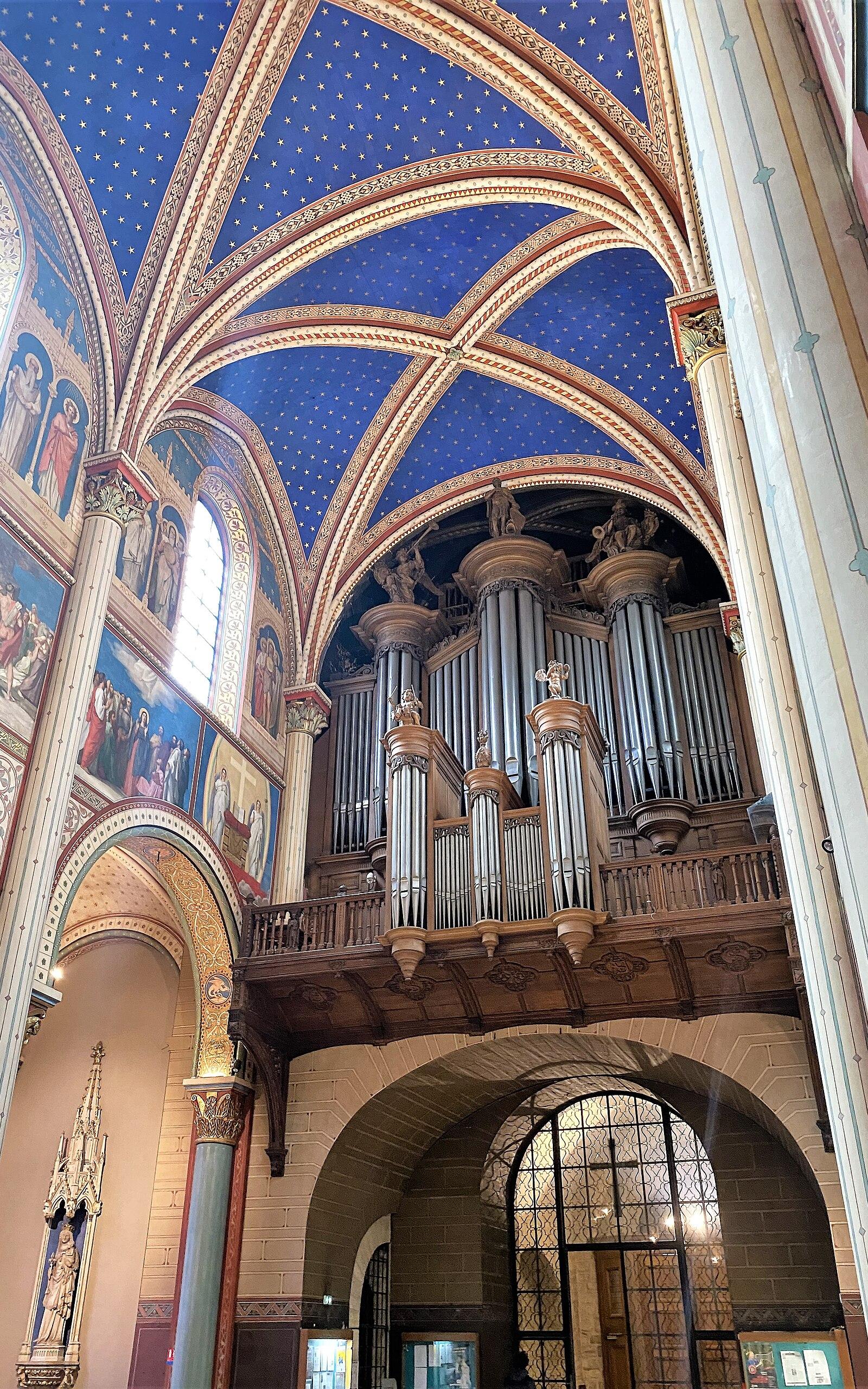 Paris, Saint Germain du Prés, Hauptorgel (11)
