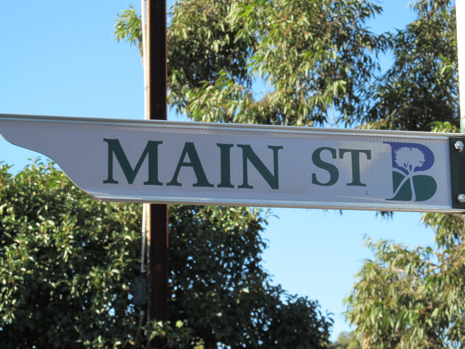 OIC street sign burnside