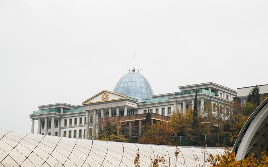 Palace Building in City