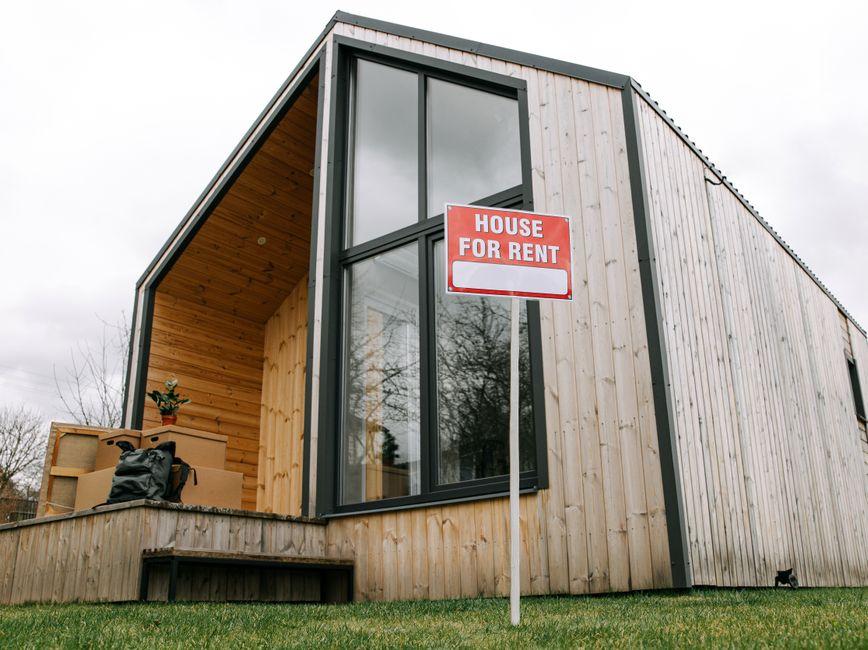 Low Angle Shot of Wooden House