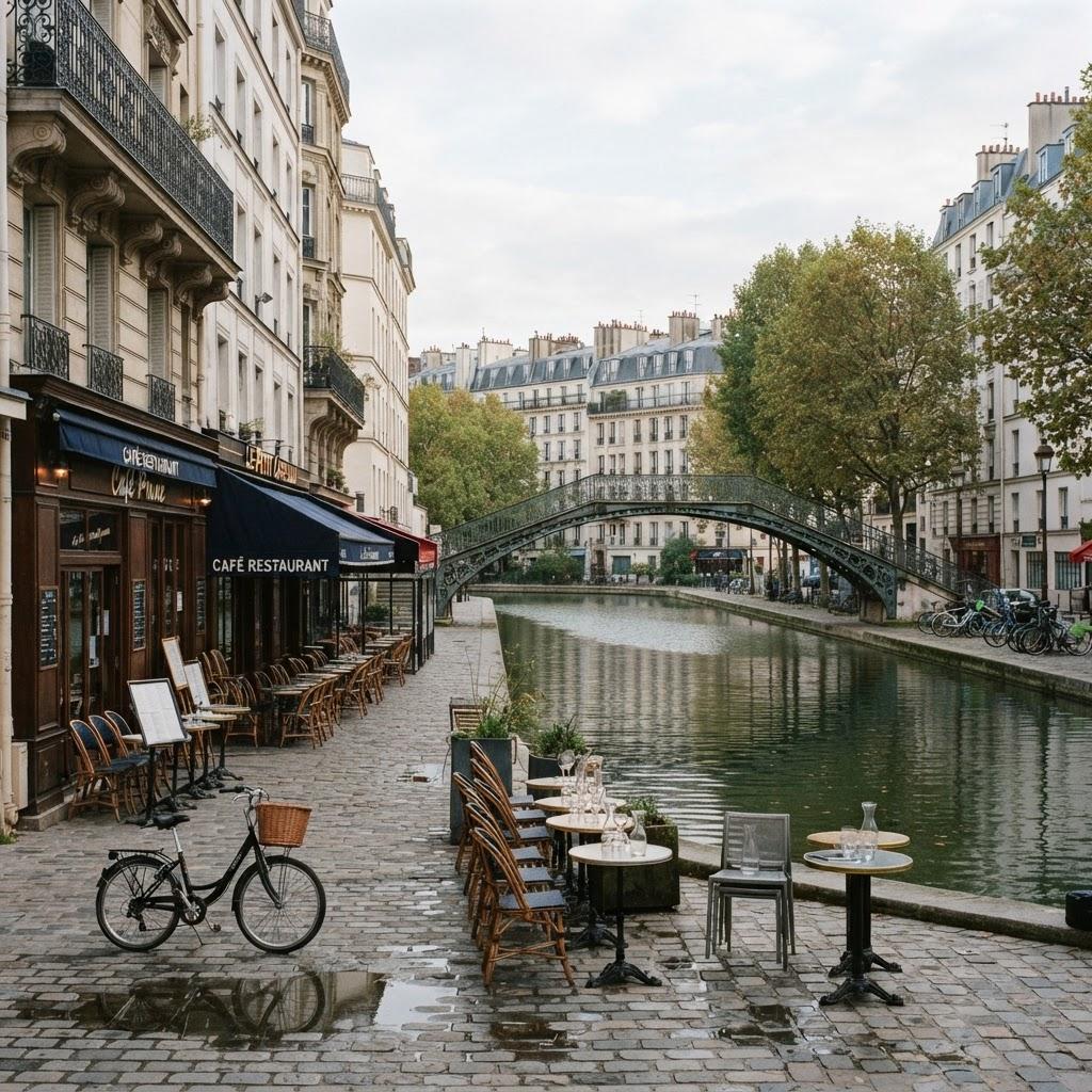 Canal Saint-Martin Residents Blend Vintage Fashion With Community Spirit