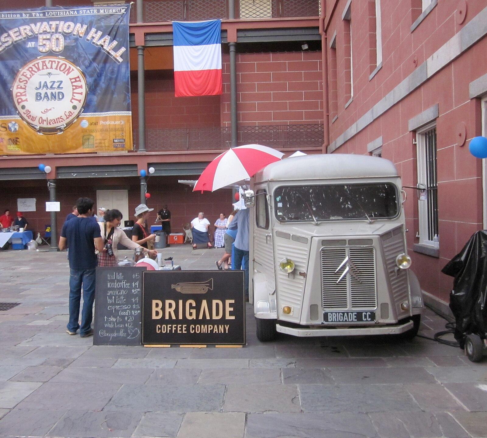 FQ Mint Bastille Day 2012 Coffee Truck Front